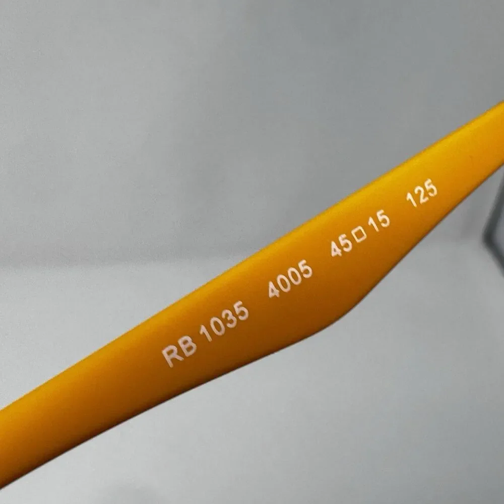 Ray-Ban RB1035 4005 Black Orange Kids Eyeglass Frames 45-15-125